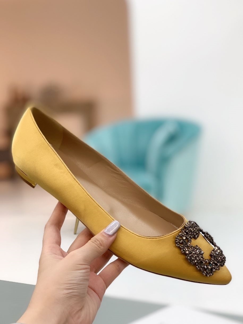 Manolo Blahnik flat shoes